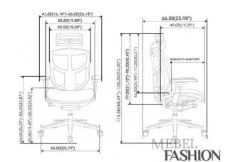 Офисное кресло Enjoy Comfort Seating Orange