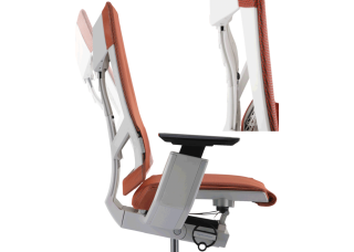 Кресло для руководителя Genidia Comfort Seating Mesh Red