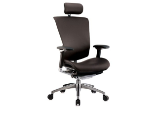 Кресло руководителя Nefil Luxury Comfort Seating Leather Black