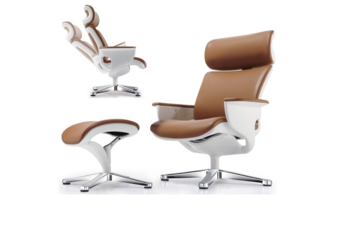 Крісло директора Nuvem Lounge Comfort Seating Brown