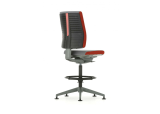 Кресло с подставкой для ног Freeflex Grey
