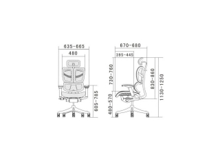 Офісне крісло Fly Hookay Light Grey