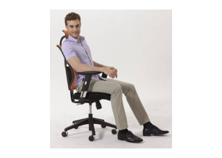 Ергономічне крісло Star Euro Hookay Black