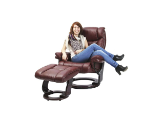 Крісло для керівника Zuel Relax Leather Dark