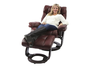 Крісло для керівника Zuel Relax Leather Dark