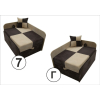 Дитячий диван Міні Brown Beige