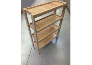 Стелаж дерево 4 полиці