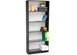 Стелаж дерев'яний 5 полиць Венге