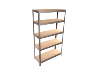 Стелаж оцинкований 5 полиць