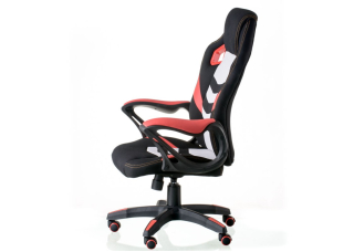 Геймерское кресло Abuse black-red