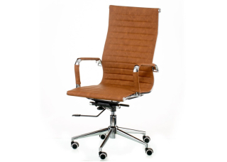 Кресло администратора Solano Artleather Light Brown